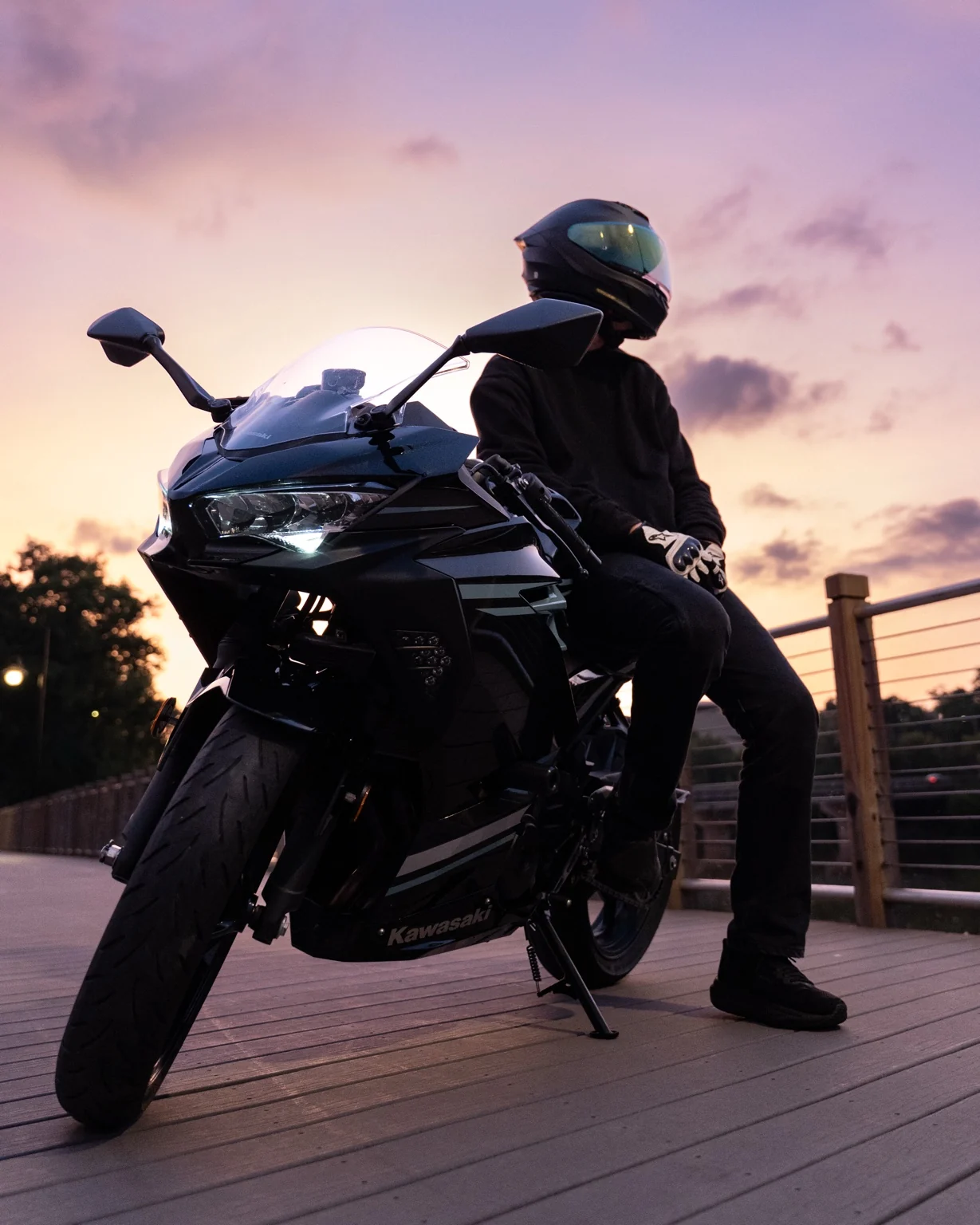 Bike shoot detail